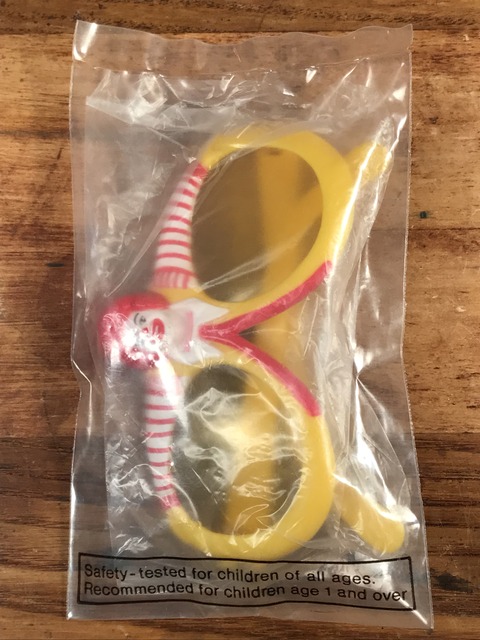 Vintage McDonald's “Ronald” Plastic Kids Sunglasses (1)