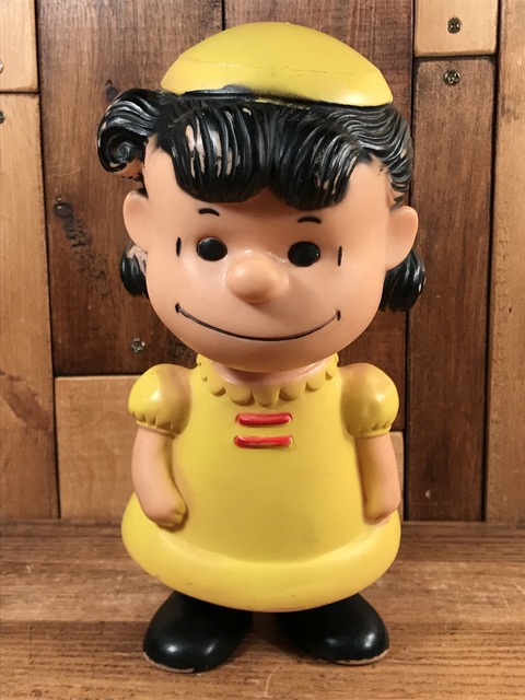 Vintage Hungerford Peanuts Snoopy “Lucy” Rubber Doll (1)