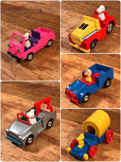 70年代頃のスヌーピーのビンテージのミニカー