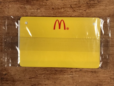 Vintage McDonald's Sticker License Plate (1)