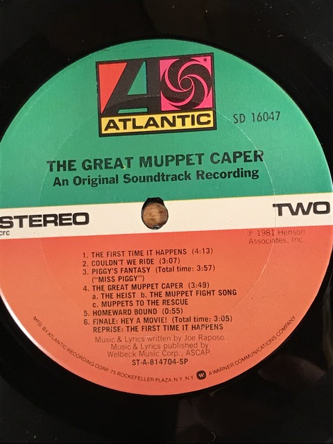 Vintage The Great Muppet Caper LP Record (11)