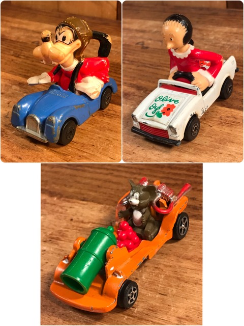 Vintage Character Die Cast Mini Car