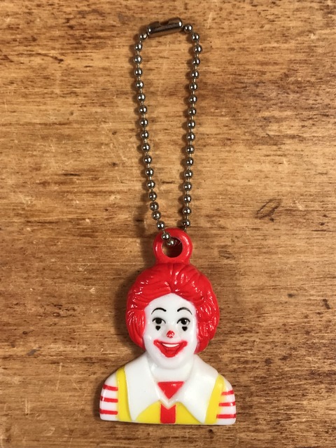 Vintage McDonald's “Ronald” Charm Keychain (1)