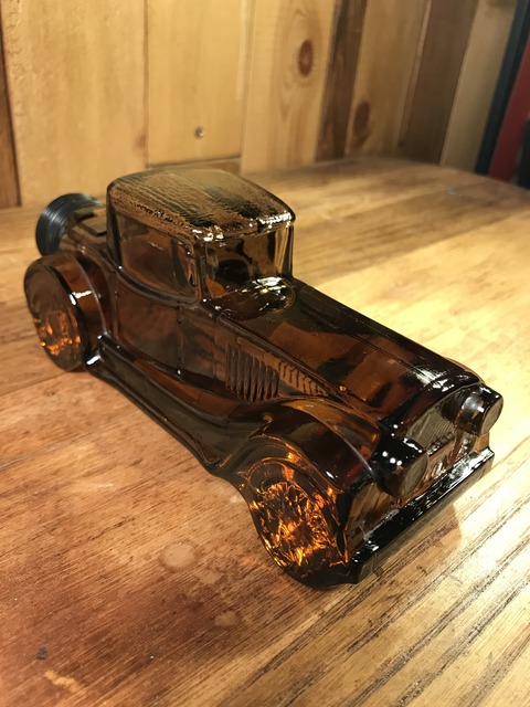 Vintage Avon After Shave Old Car Glass Bottle (26)