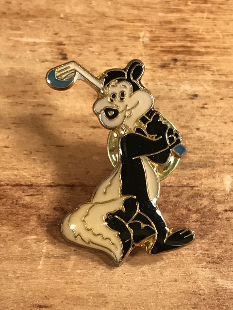 Vintage Looney Tunes “Pepe Le Pew” Enamel Pins (1)