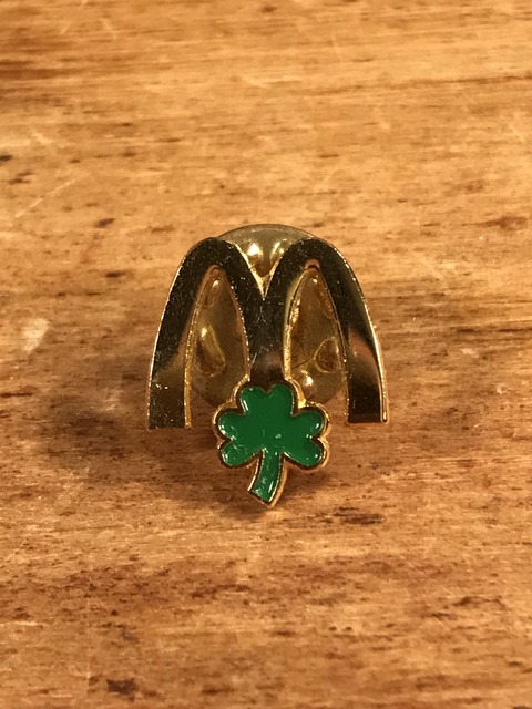 Vintage McDonald's “Clover” Metal Pins (1)