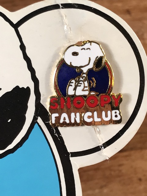 Vintage Peanuts Snoopy “Snoopy Fan Club” Pinback (11)