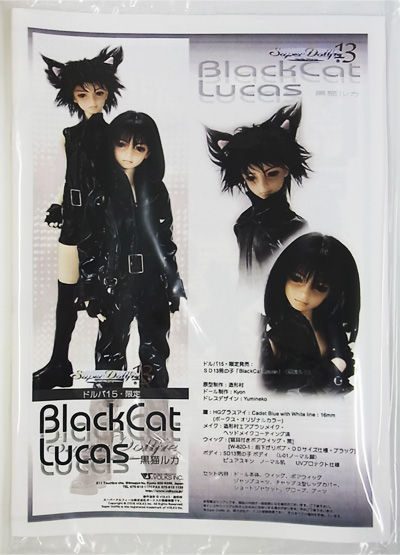 ドルパ15限定 SD13 BlackCat lucas/ 黒猫ルカ お迎え致しました