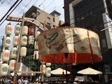 鶏傘鉾. 「初期の鉾」の形という
