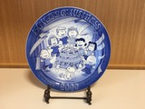 スヌーピー ピーナッツ生誕50周年記念プレート