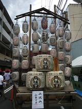 山伏山(今年の前祭り・山壱番籤)