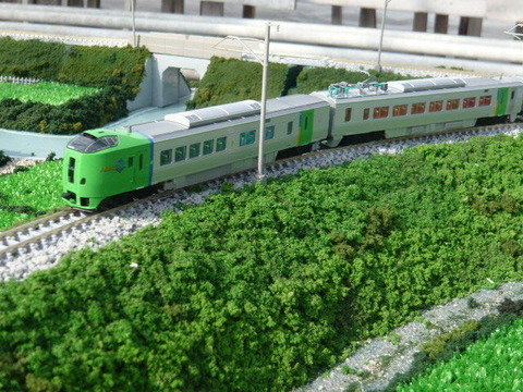 分岐ボードBと789系