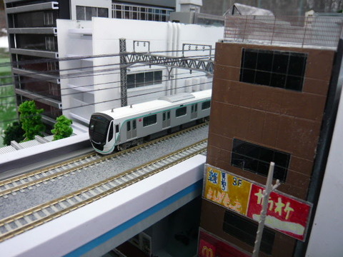 青藻台駅Aボードと東急2020系その5