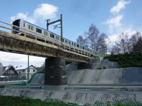 北江戸川橋梁と東武60000系その14