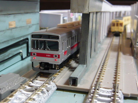 飢乃町駅と東急1000系と東武2000系その6