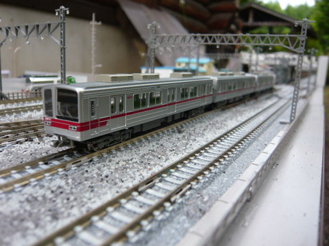 北秋日部駅(R)構内と東武20070系その5