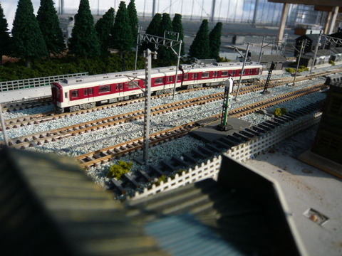 しらない温泉駅付近と近鉄9000系その7