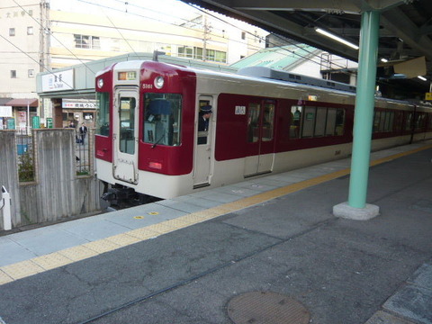 2019年2月撮影、津駅にて近鉄5200系