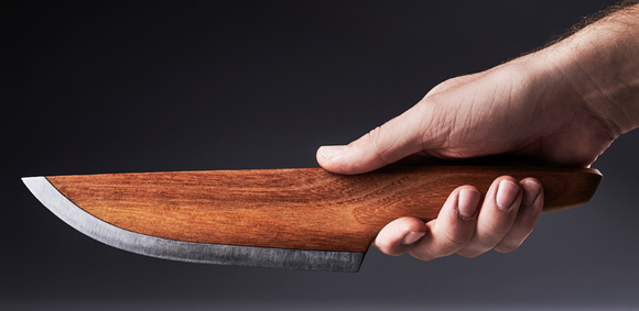 【！？】素材の９７％を木製にした「ナイフ」は、いつでも清潔をキープする！