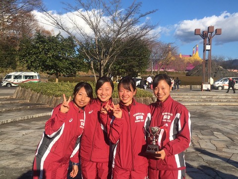 1559 加賀山実里・恵奈ほか富士山駅伝20181230