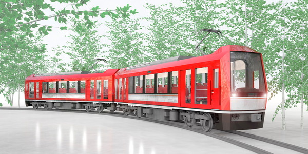 箱根登山鉄道、3100形アレグラ号2両固定編成を導入！