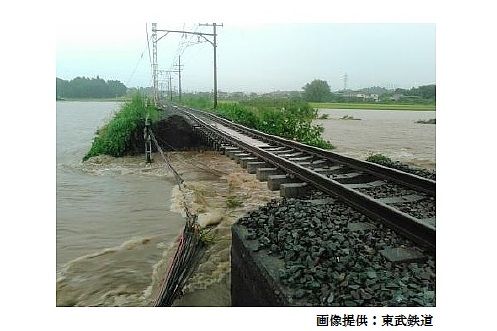 東武鉄道、大雨の影響による復旧作業の進捗状況を発表