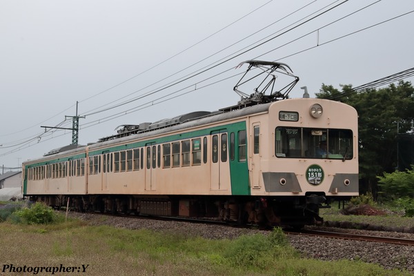 上信電鉄、151形車両が5月25日に引退