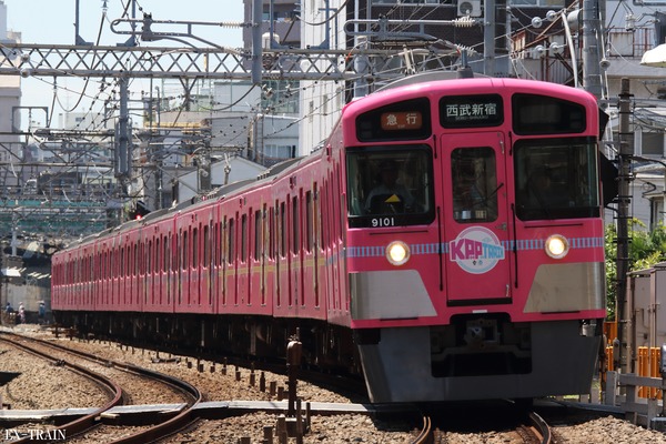 西武鉄道、9000系車両が新宿線の定期列車として約15年ぶりに、「SEIBU KPP TRAIN」が新宿線に！