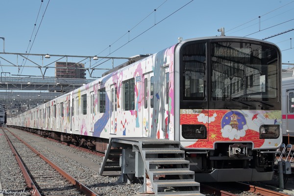 東武鉄道、「池袋・川越アートトレイン」公開　生命をテーマにした全10両のデザイン