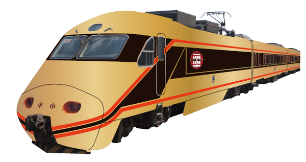東武鉄道、友好鉄道協定結ぶ台湾鉄路管理局の「自強号」が金色の「日光詣スペーシア」デザインに変更