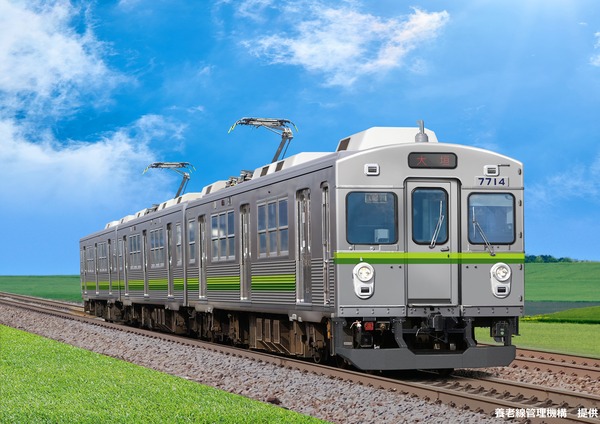 養老鉄道、老朽車両更新で東急7700系を導入