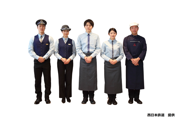 西日本鉄道、3月23日から運転を開始する「THE RAIL KITCHEN CHIKUGO」クルーの制服と食器を決定