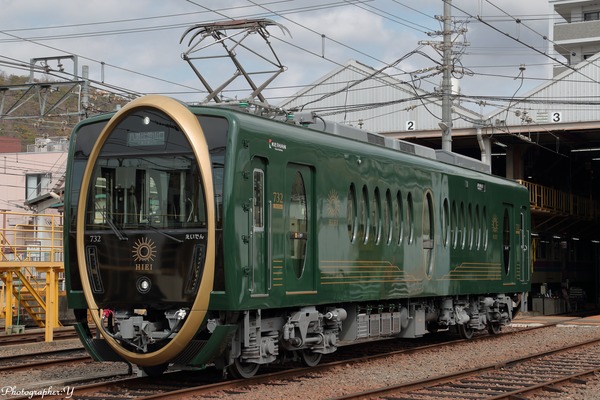 叡山電鉄、観光列車「ひえい」初のイベント列車「えいでん美食電車」を3月17日に運転