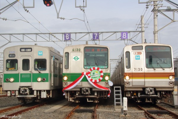東京メトロ、車両基地イベントで引退した千代田線6000系を展示