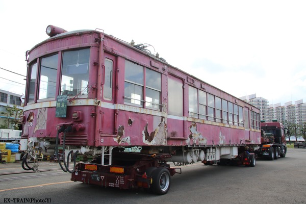 【フォトレポート】京浜急行電鉄、川口市に展示・保存していたデハ230形が38年ぶりに陸送で帰郷へ！