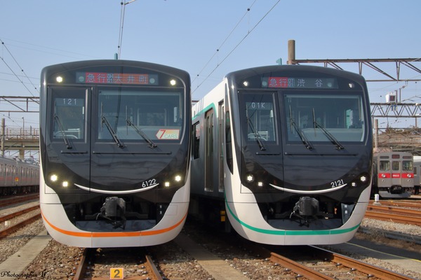 東京急行電鉄、田園都市線新型車両2020系・大井町線新型車両6020系を報道陣に公開