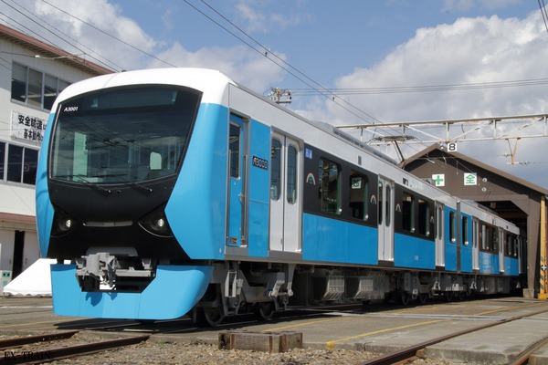 【フォトレポート】静岡鉄道、新型車両A3000形を報道陣に公開！