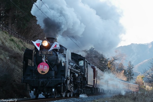 秩父鉄道、SLパレオエクスプレスが「SL初詣号」で運転を再開