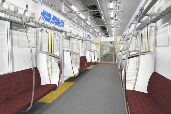 東武70000系車内装備イメージ-2