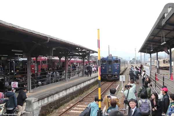 【フォトレポート】JR九州、「観光列車サミットin人吉球磨」を開催　人吉駅に観光列車が大集合