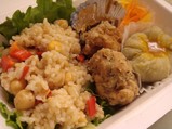 夜桜弁当