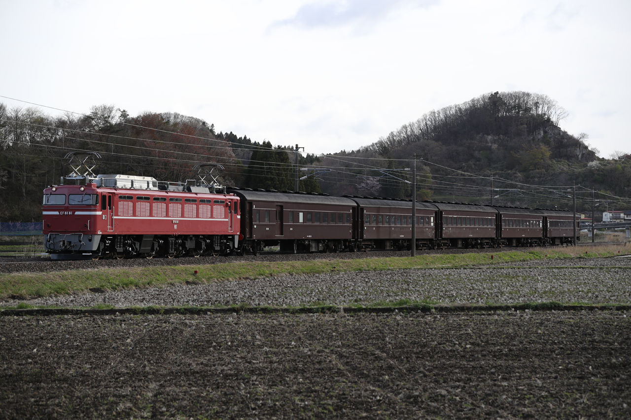 TrainPhotoNews 2018/4/16運転 旧型客車仙台返却回送(東北本線)