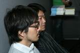 佐々木さん(手前)と櫛井さん(奥)