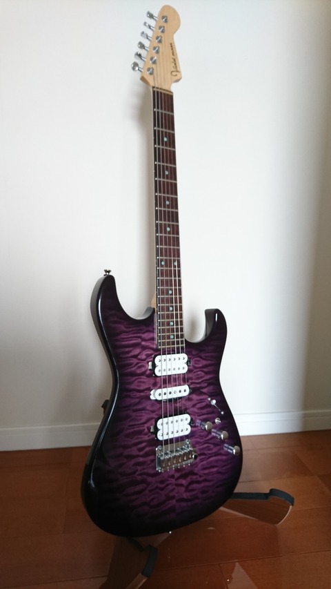 My Guitar】Violet Moon Stage-1 Q【購入経緯～レビュー】 : 木
