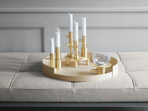 7767_Objects - Candleholder_ Tea light and Tray Stack