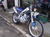 セロー250 トリッカー フルサイズ　前後ホイールタイヤ付き　そのまま使えます セロー250 トリッカー フルサイズ 前後ホイールタイヤ付き