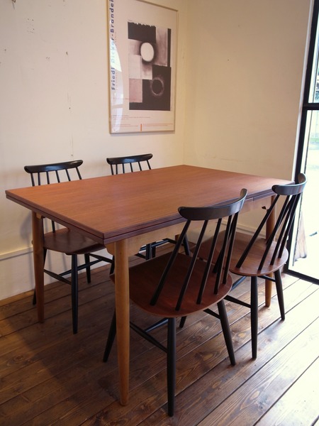 Ilmari Tapiovaara "Fanett" Dining Table (1960s-Finland)