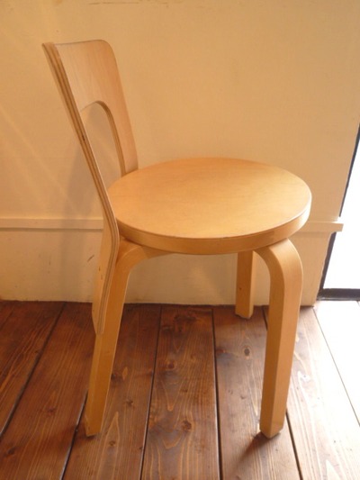 artek alvar aalto vintege chair No,65-3