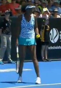 ASBクラシック シングルス2回戦 奈良くるみがヴィーナス・ウイリアムスに敗退