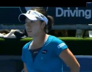 ASBクラシック シングルス2回戦 奈良くるみがヴィーナス・ウイリアムスに敗退